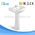 Hand wash washbasin washroom wc Ceramic Pedestal Basin